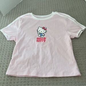 NWOT hello kitty crop top